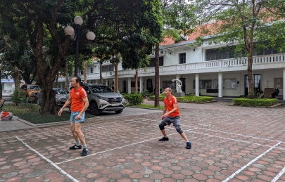 Phong trào Thể thao chào mừng 20/11 của giảng viên và người lao động Nhà trường